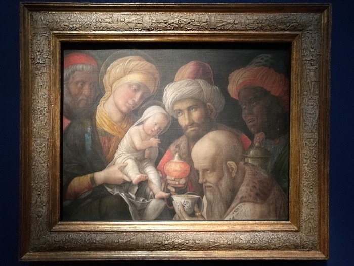Adorazione dei Magi, 1495-1505, Andrea Mantegna