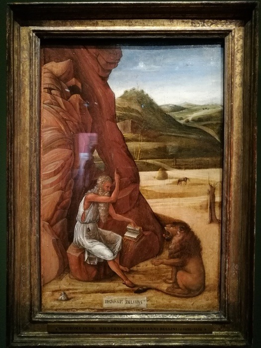 San Girolamo nel deserto, ca. 1450, Giovanni Bellini
